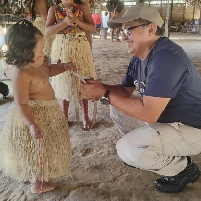 Enilson Mesquita, guia de turismo em Manaus